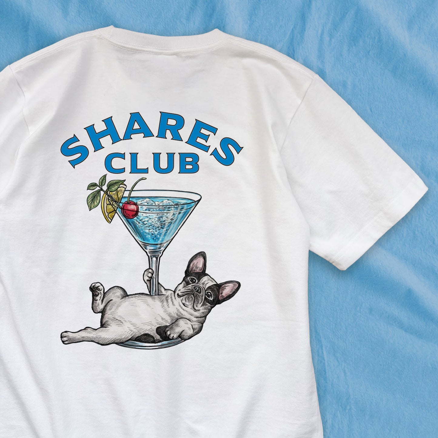 【期間限定！ 7/26 まで販売中】RUUU 描きおろし 〈 SHARES CLUB〉 T-SHIRTS/ 半袖 T シャツ (スタンダード）