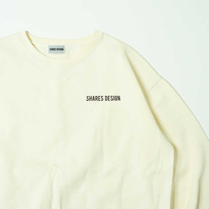 SHARES ALL OVER  LADIES SWEAT / 総柄-レディーススウェット