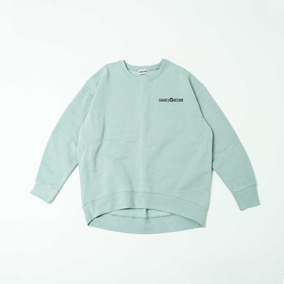 シュナウザー ALL OVER  LADIES SWEAT / 総柄-レディーススウェット