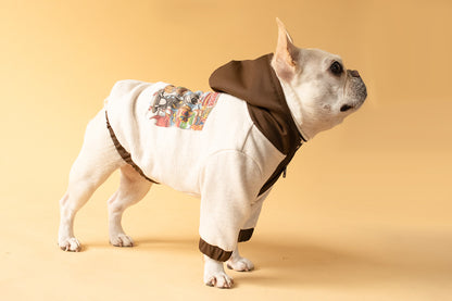 【1週間限定予約！12/17まで！】STAR★BOXx × RUUU. by SHARES DESIGN “BOUNDLESS”  GRAFFITI OUTER/ 犬服 ライトアウター（12/22~発送）