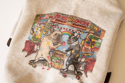 【1週間限定予約！12/17まで！】STAR★BOXx × RUUU. by SHARES DESIGN “BOUNDLESS”  GRAFFITI OUTER/ 犬服 ライトアウター（12/22~発送）