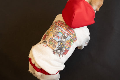 【1週間限定予約！12/17まで！】STAR★BOXx × RUUU. by SHARES DESIGN “BOUNDLESS”  GRAFFITI OUTER/ 犬服 ライトアウター（12/22~発送）