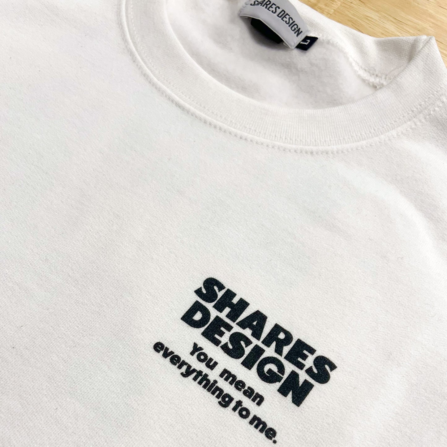 【期間限定！ 2/23 まで販売中】 〈 MY HEART♡〉 SWEAT TRAINER/ スウェットトレーナー（裏起毛）