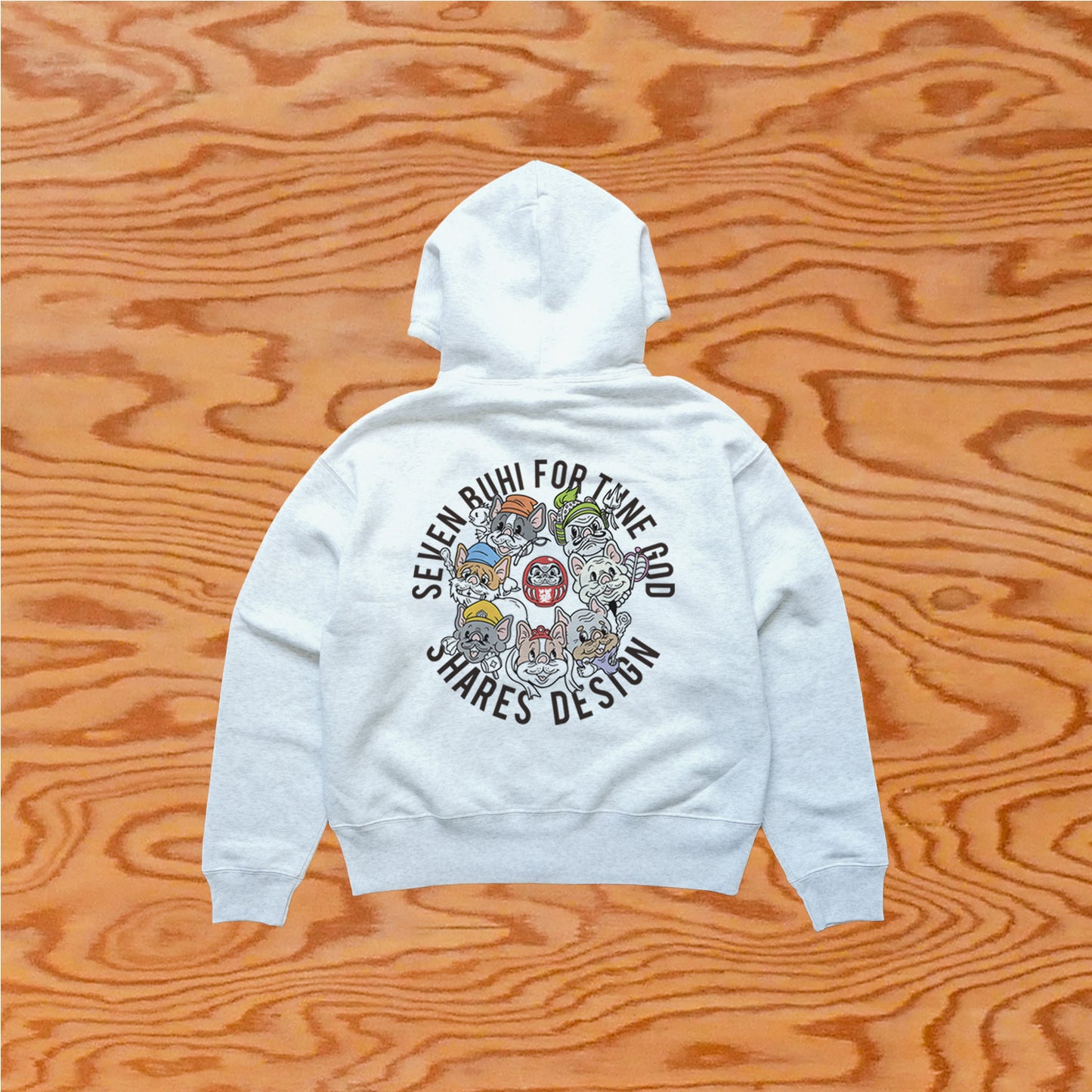 【期間限定！ 1/18 まで予約】 2026 NEW YEAR ITEM ZIPPK- 七福神/ ジップパーカー