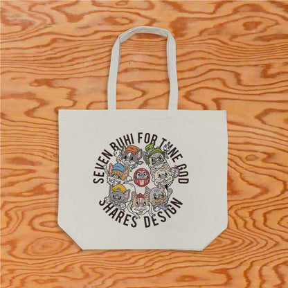 【期間限定！ 1/18 まで予約】 2026 NEW YEAR ITEM BIG TOTE BAG - 七福神/ ビッグトートバッグ（送料無料）