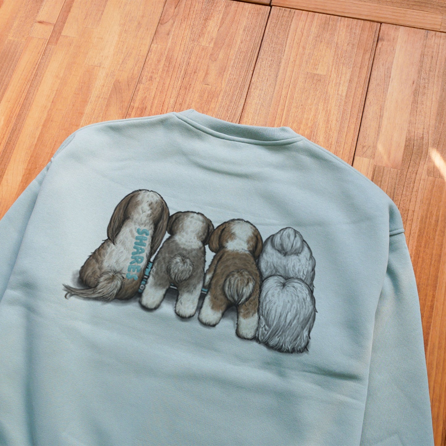 80's VTG SHIH TZU BIG CREW SWEAT / ビッグスウェット