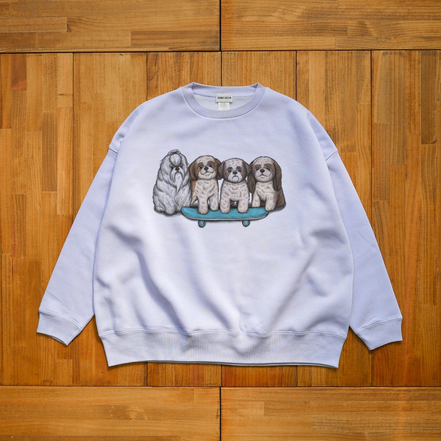 80's VTG SHIH TZU BIG CREW SWEAT / ビッグスウェット