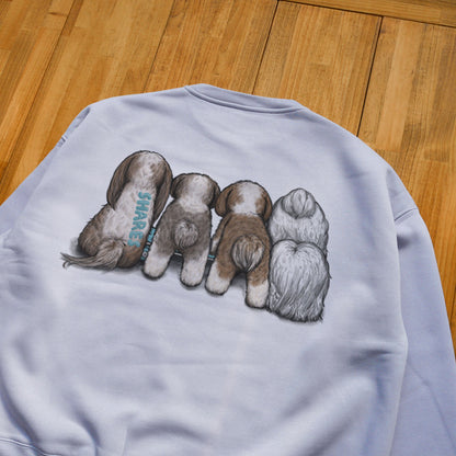 80's VTG SHIH TZU BIG CREW SWEAT / ビッグスウェット