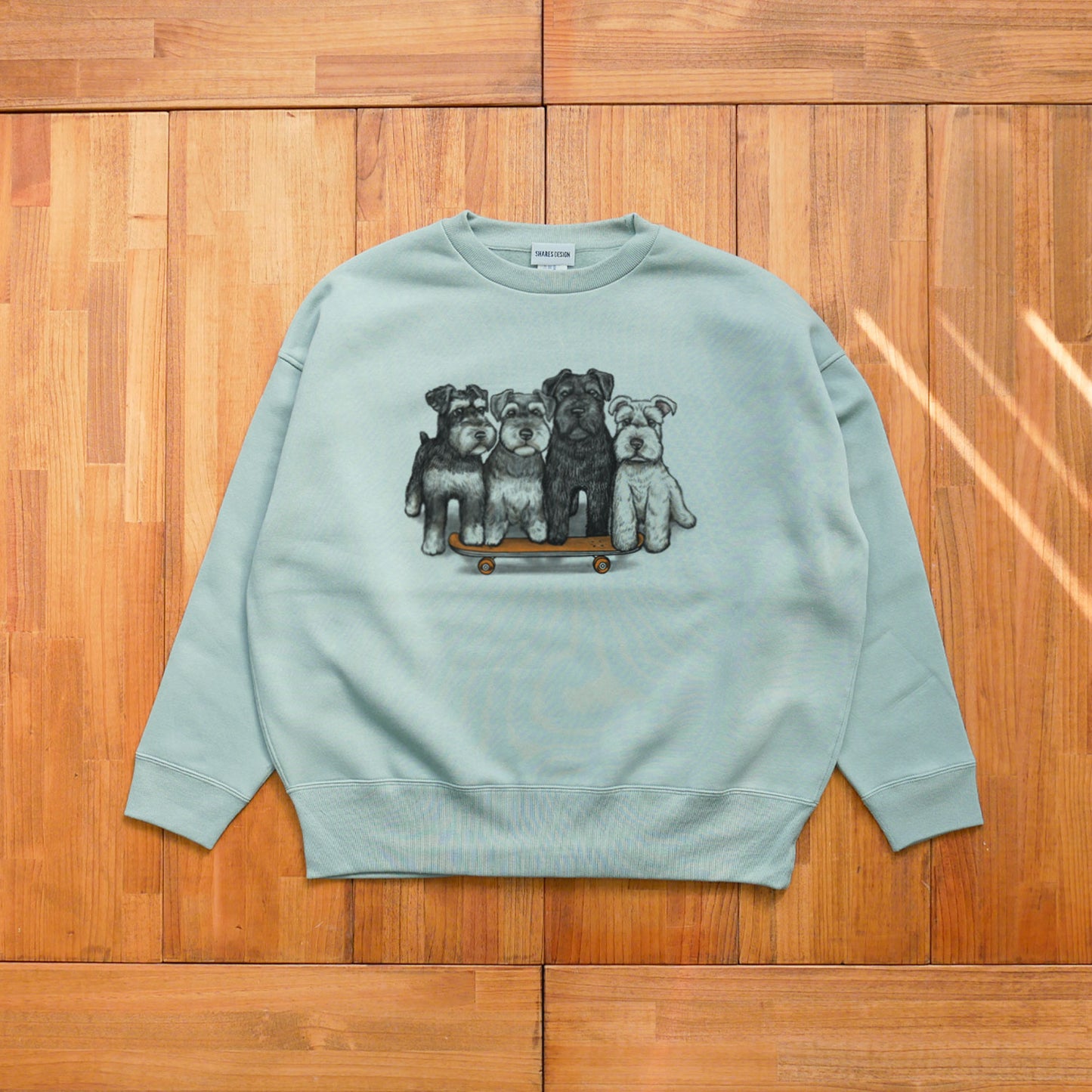 80's VTG SCHNAUZER BIG CREW SWEAT / ビッグスウェット