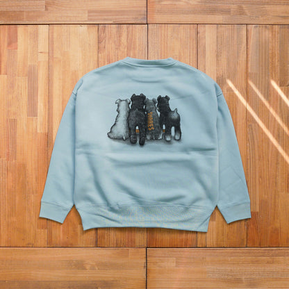 80's VTG SCHNAUZER BIG CREW SWEAT / ビッグスウェット