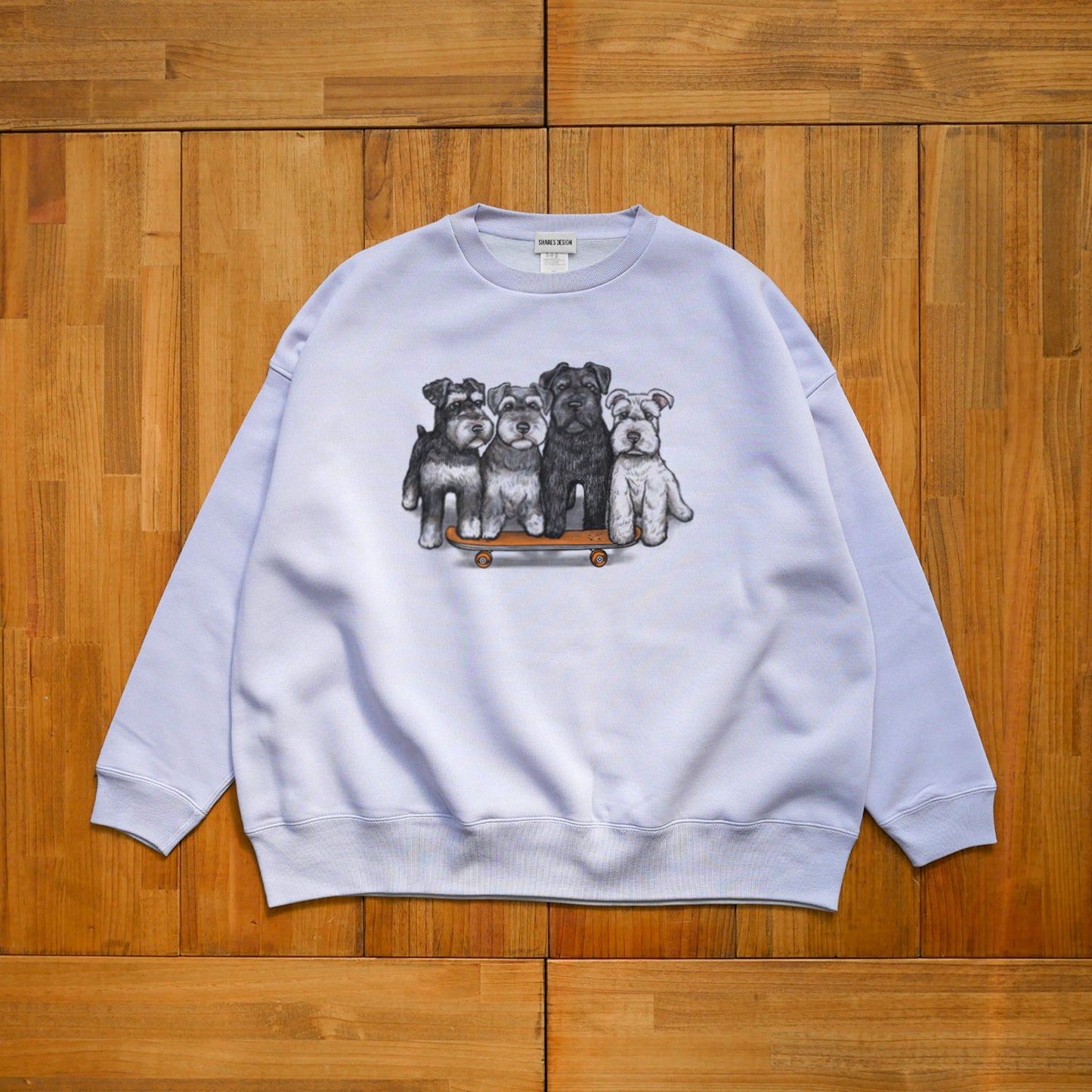 80's VTG SCHNAUZER BIG CREW SWEAT / ビッグスウェット