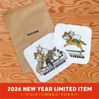 【期間限定！ 1/18 まで予約】 2026 NEW YEAR ITEM HAND TOWEL 2PCS SET/ ハンドタオル2 枚セット（送料無料）