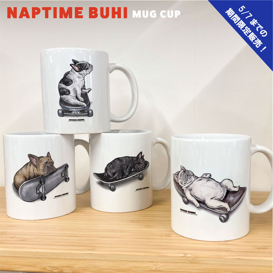 【期間限定！ 5/6 まで販売中】 〈 NAPTIME-BUHI〉 MUG CUP/ マグカップ
