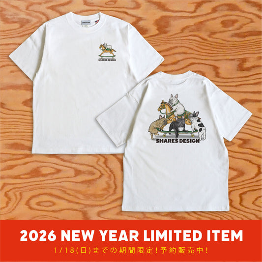 【期間限定！1/18まで予約】  2026 NEW YEAR ITEM TEE/ 半袖 T シャツ