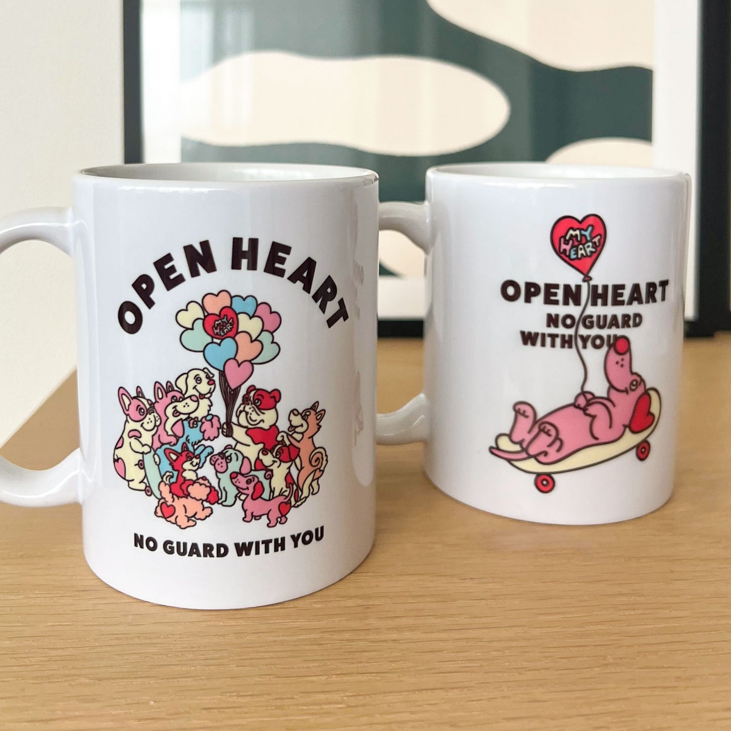 【期間限定！4/19まで販売中】 〈OPEN HEART♡〉  MUG CUP/ マグカップ