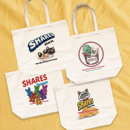 【期間限定！ 6/14 まで販売中】 〈 OYATSU TIME〉BIG TOTE BAG /ビッグトートバッグ（送料無料）