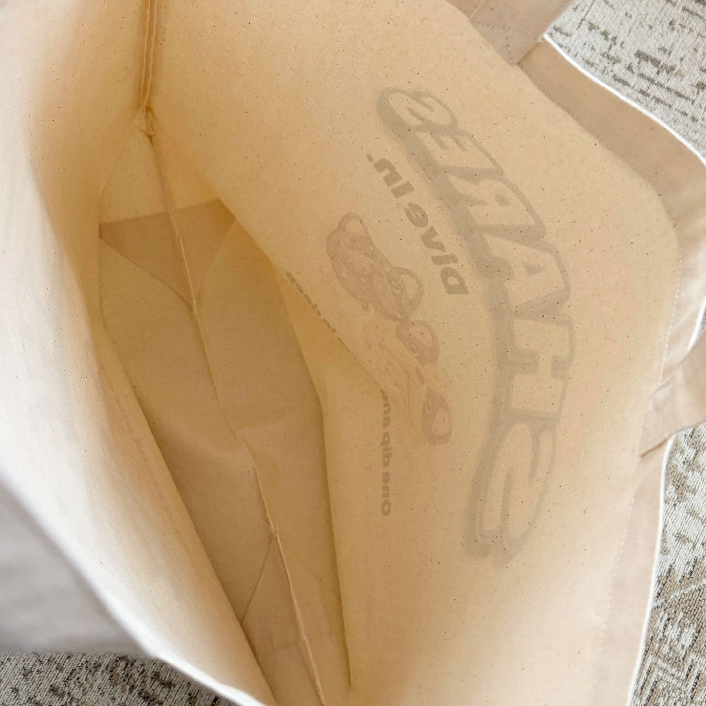 【期間限定！ 6/14 まで販売中】 〈 OYATSU TIME〉BIG TOTE BAG /ビッグトートバッグ（送料無料）