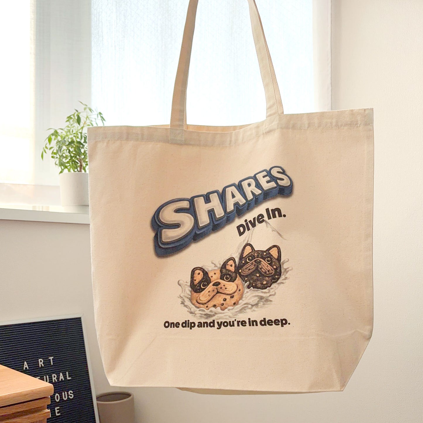【期間限定！ 6/14 まで販売中】 〈 OYATSU TIME〉BIG TOTE BAG /ビッグトートバッグ（送料無料）