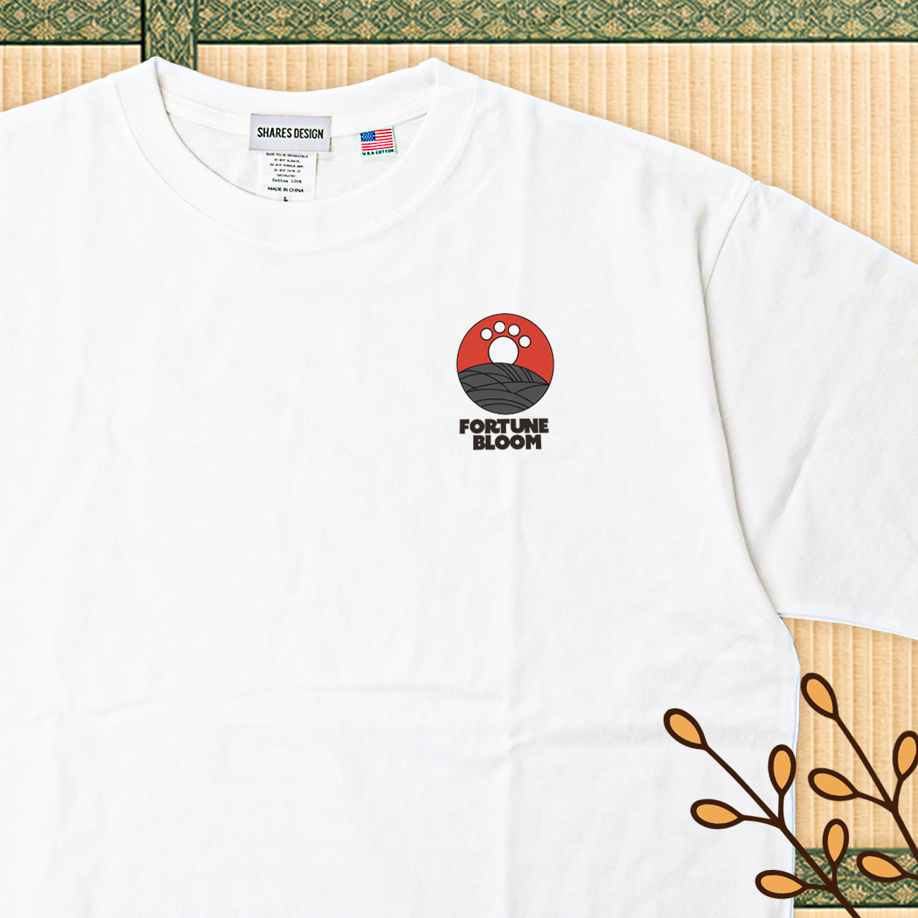 【6/22まで期間限定！】LUCKY PAWS - TEE / 半袖Ｔシャツ