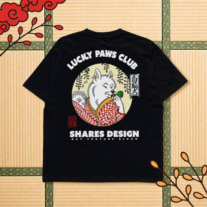 【6/22まで期間限定！】LUCKY PAWS - TEE / 半袖Ｔシャツ