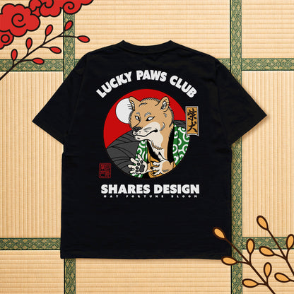 【6/22まで期間限定！】LUCKY PAWS - TEE / 半袖Ｔシャツ