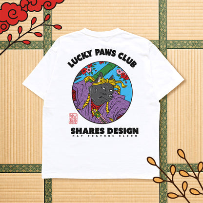 【6/22まで期間限定！】LUCKY PAWS - TEE / 半袖Ｔシャツ