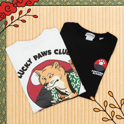 【6/22まで期間限定！】LUCKY PAWS - TEE / 半袖Ｔシャツ