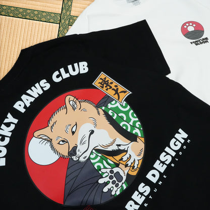 【6/22まで期間限定！】LUCKY PAWS - TEE / 半袖Ｔシャツ