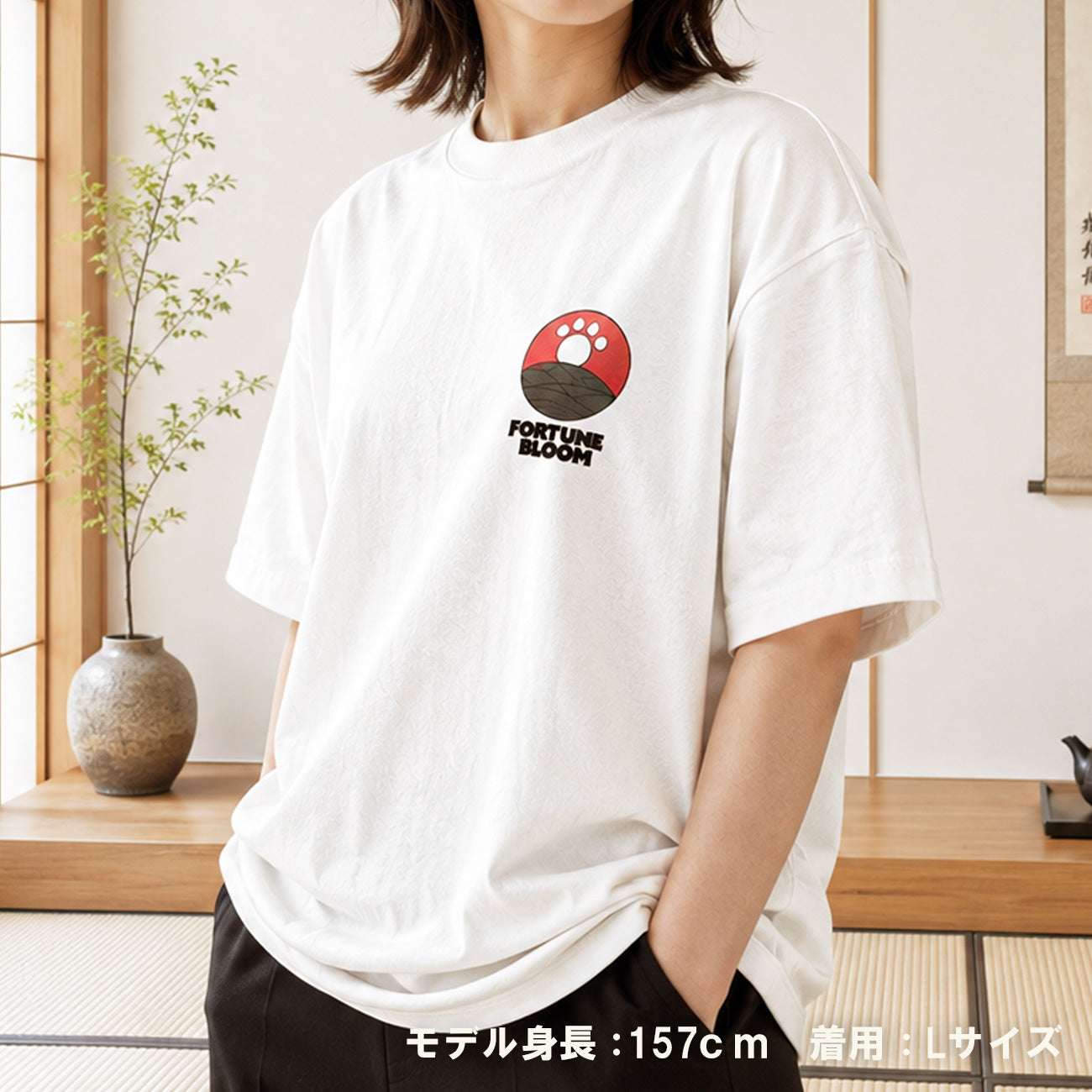 【6/22まで期間限定！】LUCKY PAWS - TEE / 半袖Ｔシャツ