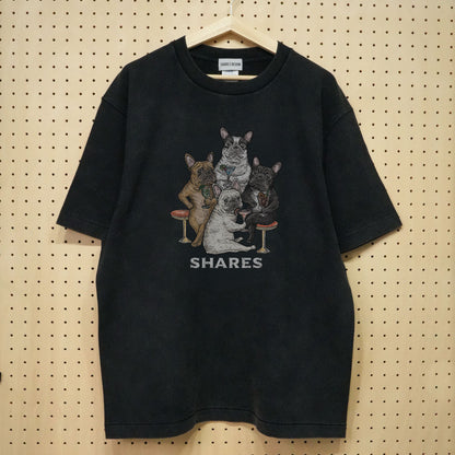 【期間限定！ 7/26 まで販売中】RUUU 描きおろし 〈 SHARES CLUB〉VINTAGE T-SHIRTS/ 半袖 T シャツ