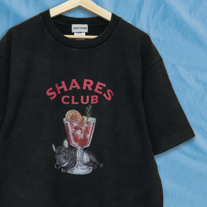 【期間限定！ 7/26 まで販売中】RUUU 描きおろし 〈 SHARES CLUB〉VINTAGE T-SHIRTS/ 半袖 T シャツ