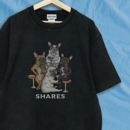 【期間限定！ 7/26 まで販売中】RUUU 描きおろし 〈 SHARES CLUB〉VINTAGE T-SHIRTS/ 半袖 T シャツ