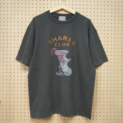 【期間限定！ 7/26 まで販売中】RUUU 描きおろし 〈 SHARES CLUB〉VINTAGE T-SHIRTS/ 半袖 T シャツ