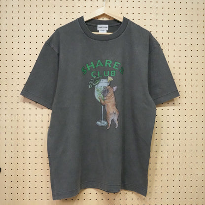 【期間限定！ 7/26 まで販売中】RUUU 描きおろし 〈 SHARES CLUB〉VINTAGE T-SHIRTS/ 半袖 T シャツ