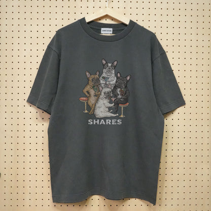 【期間限定！ 7/26 まで販売中】RUUU 描きおろし 〈 SHARES CLUB〉VINTAGE T-SHIRTS/ 半袖 T シャツ