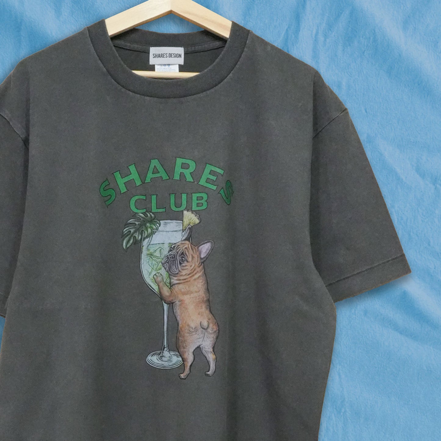 【期間限定！ 7/26 まで販売中】RUUU 描きおろし 〈 SHARES CLUB〉VINTAGE T-SHIRTS/ 半袖 T シャツ