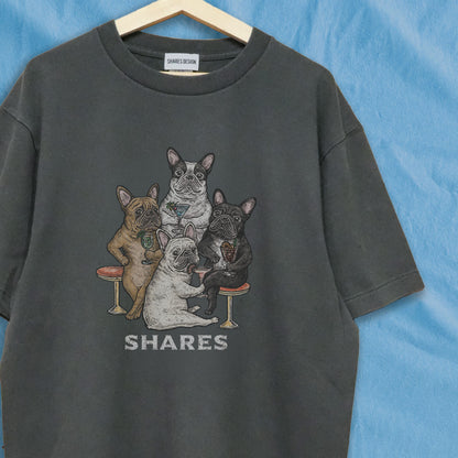 【期間限定！ 7/26 まで販売中】RUUU 描きおろし 〈 SHARES CLUB〉VINTAGE T-SHIRTS/ 半袖 T シャツ
