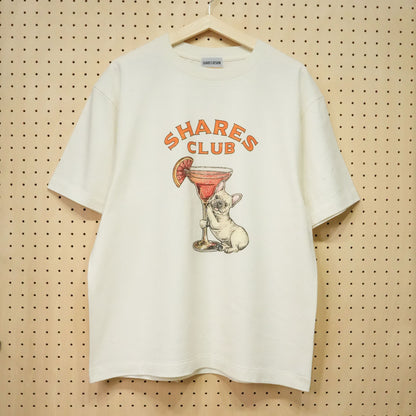 【期間限定！ 7/26 まで販売中】RUUU 描きおろし 〈 SHARES CLUB〉VINTAGE T-SHIRTS/ 半袖 T シャツ