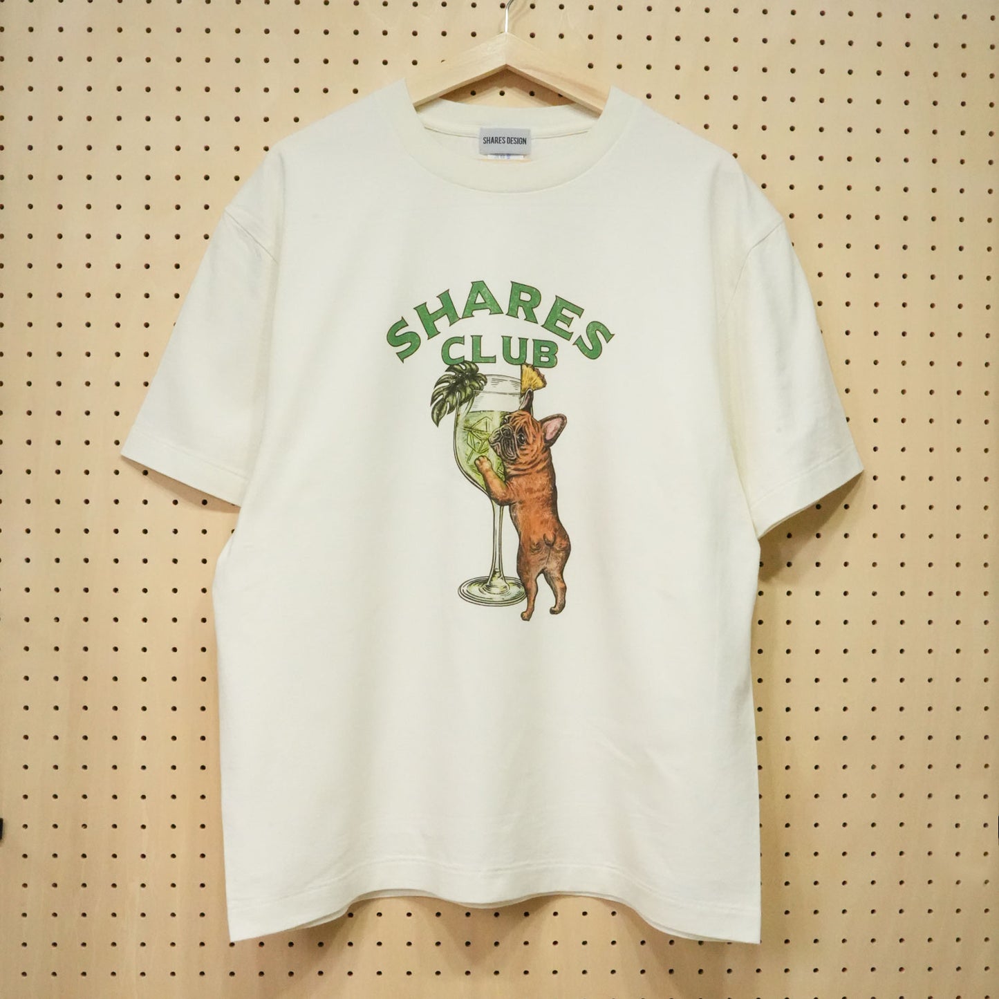 【期間限定！ 7/26 まで販売中】RUUU 描きおろし 〈 SHARES CLUB〉VINTAGE T-SHIRTS/ 半袖 T シャツ