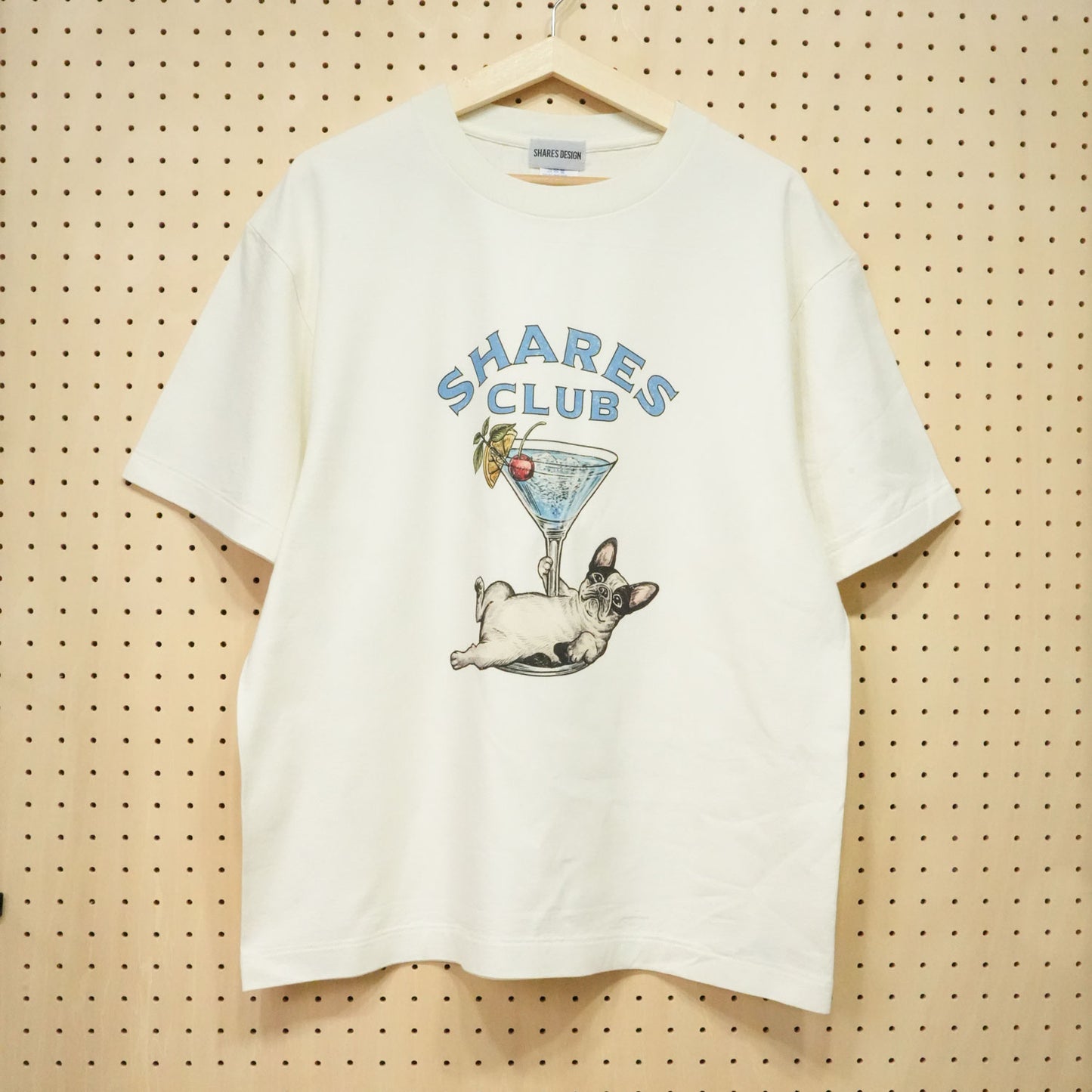 【期間限定！ 7/26 まで販売中】RUUU 描きおろし 〈 SHARES CLUB〉VINTAGE T-SHIRTS/ 半袖 T シャツ