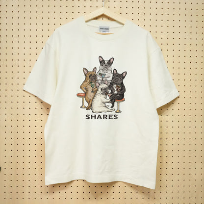 【期間限定！ 7/26 まで販売中】RUUU 描きおろし 〈 SHARES CLUB〉VINTAGE T-SHIRTS/ 半袖 T シャツ