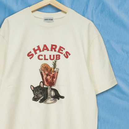 【期間限定！ 7/26 まで販売中】RUUU 描きおろし 〈 SHARES CLUB〉VINTAGE T-SHIRTS/ 半袖 T シャツ