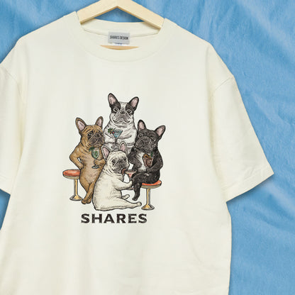 【期間限定！ 7/26 まで販売中】RUUU 描きおろし 〈 SHARES CLUB〉VINTAGE T-SHIRTS/ 半袖 T シャツ