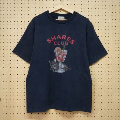 【期間限定！ 7/26 まで販売中】RUUU 描きおろし 〈 SHARES CLUB〉VINTAGE T-SHIRTS/ 半袖 T シャツ