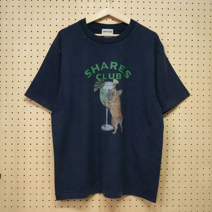 【期間限定！ 7/26 まで販売中】RUUU 描きおろし 〈 SHARES CLUB〉VINTAGE T-SHIRTS/ 半袖 T シャツ
