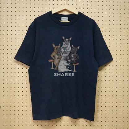 【期間限定！ 7/26 まで販売中】RUUU 描きおろし 〈 SHARES CLUB〉VINTAGE T-SHIRTS/ 半袖 T シャツ