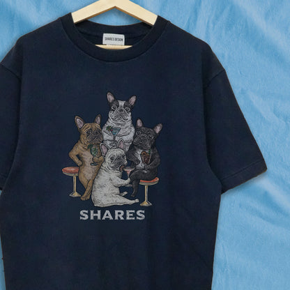 【期間限定！ 7/26 まで販売中】RUUU 描きおろし 〈 SHARES CLUB〉VINTAGE T-SHIRTS/ 半袖 T シャツ