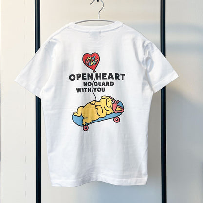 【期間限定！4/19まで販売中】 〈OPEN HEART♡〉T-SHIRTS/ 半袖Tシャツ
