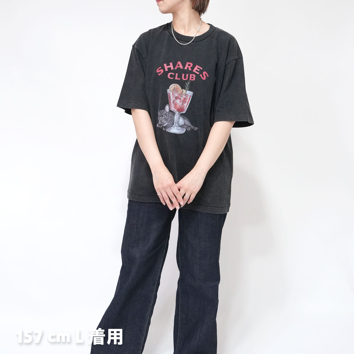 【期間限定！ 7/26 まで販売中】RUUU 描きおろし 〈 SHARES CLUB〉VINTAGE T-SHIRTS/ 半袖 T シャツ