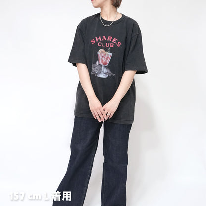 【期間限定！ 7/26 まで販売中】RUUU 描きおろし 〈 SHARES CLUB〉VINTAGE T-SHIRTS/ 半袖 T シャツ